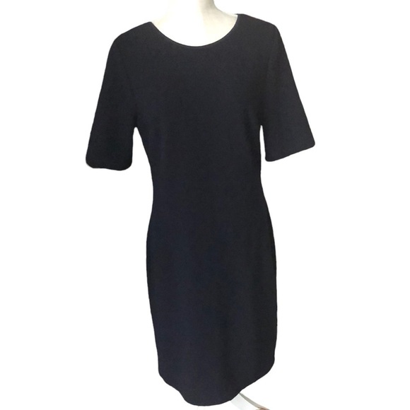 Mario‎ Serrani Navy Fitted Dress - Picture 1 of 9